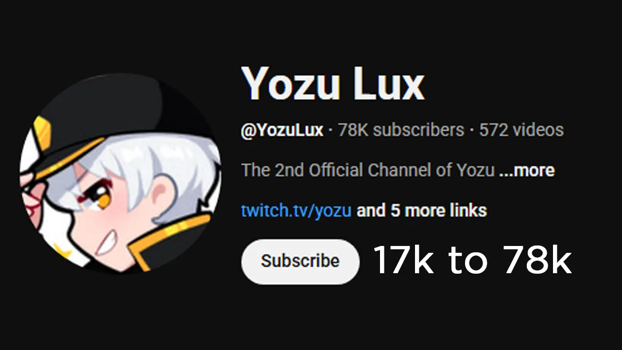 Yozu & Yozu Lux channel artwork